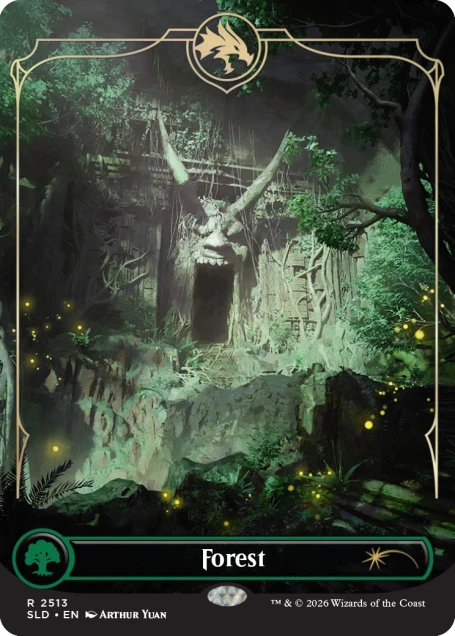 Magic the Gathering - Secret Lair x Dungeon's & Dragon's - Lands of Forgotten Realms