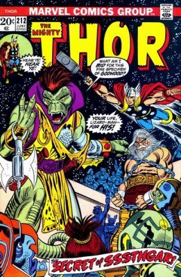 Thor (The Mighty) #212 (C2) (1973) Volume 01
