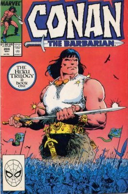 Conan The Barbarian #206 (C6) (1970-1994) Volume 1
