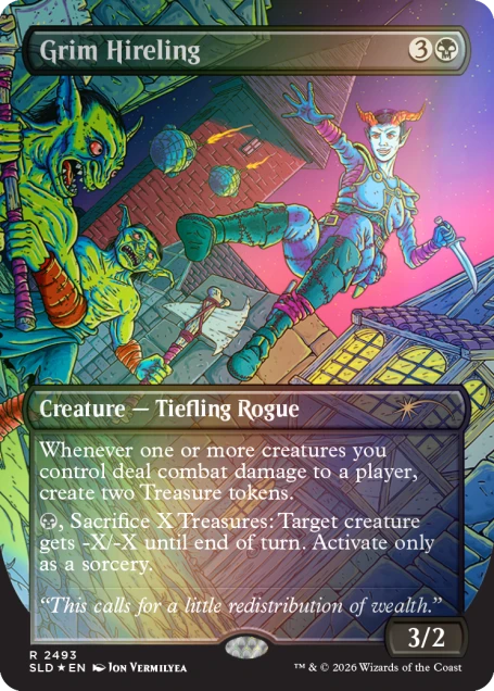 Magic the Gathering - Secret Lair x Dungeon's & Dragon's - Shadows over Baldur's Gate (Foil Edition)
