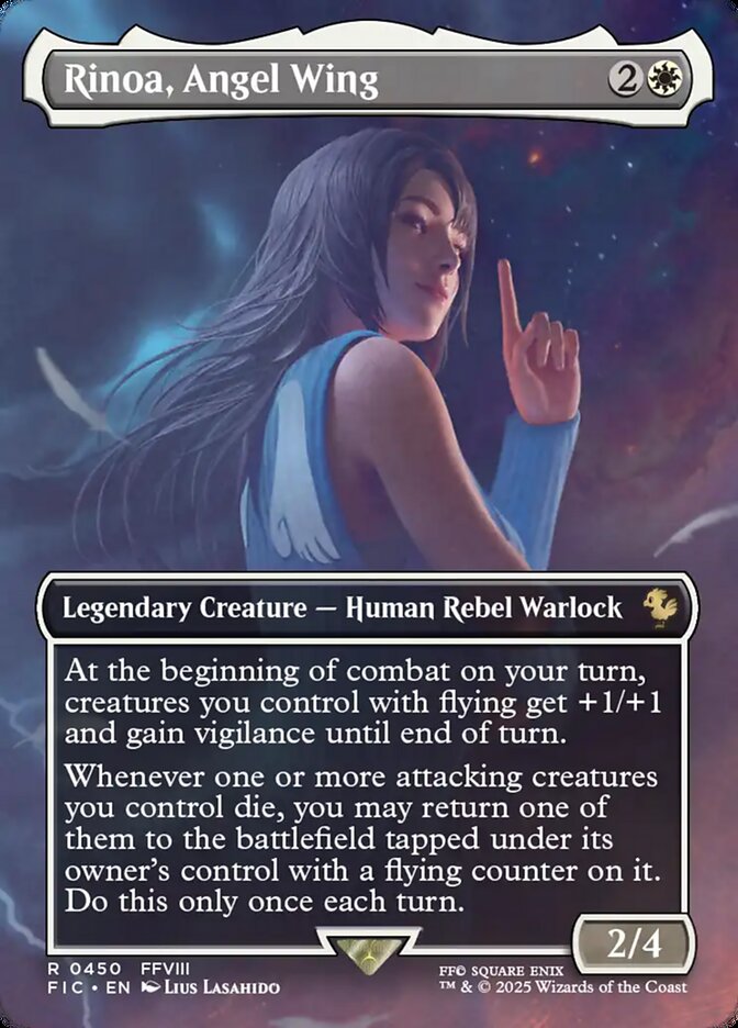 Rinoa, Angel Wing (0450) [Final Fantasy Commander]