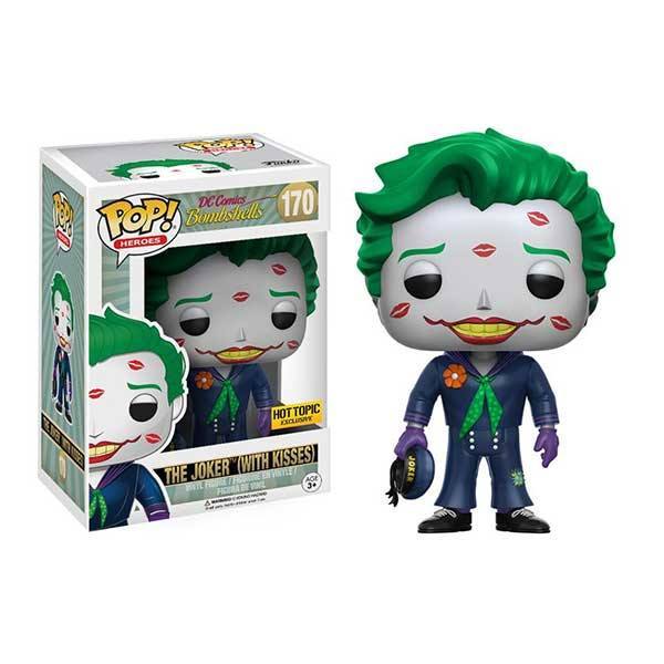 The Joker (with kisses)- Funko Pop! Figure - DC Comics Bombshells (170)