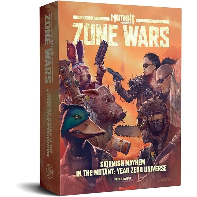 Mutant‚ Year Zero- Zone Wars Core Set (Boxed Skirmish Game - Including 10 Miniatures)