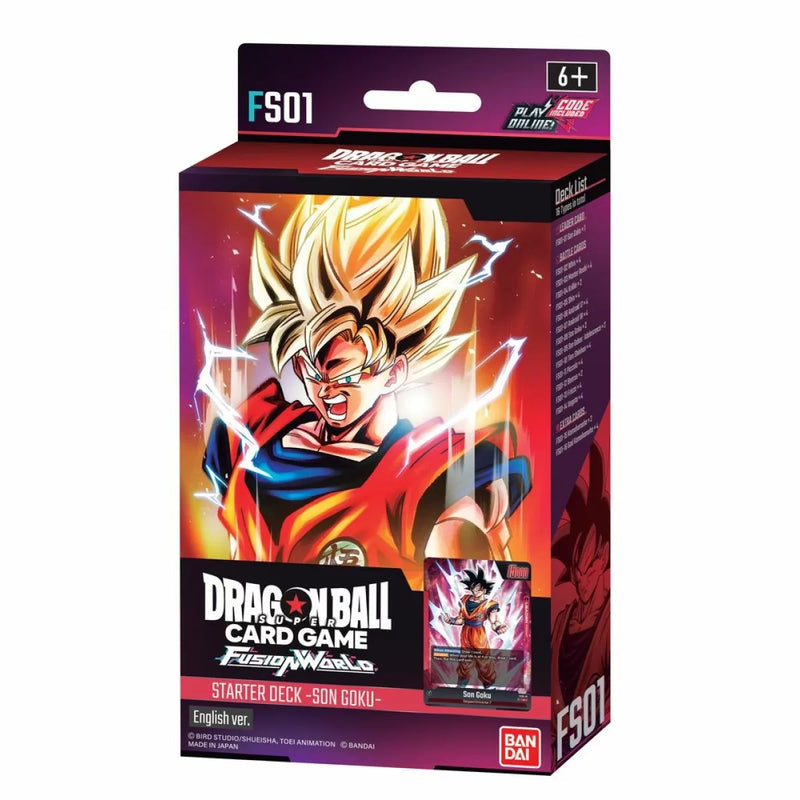 Dragon Ball Super Card Game Fusion World Starter Deck Son Goku (FS01)