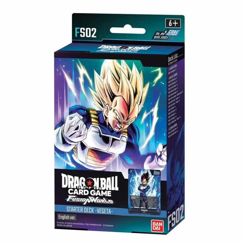 Dragon Ball Super Card Game Fusion World Starter Deck Vegeta (FS02)