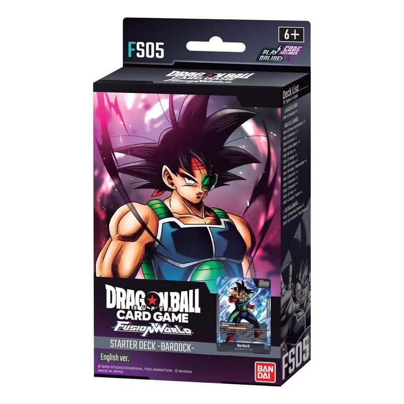 Dragon Ball Super Card Game Fusion World Starter Deck Bardock (FS05)