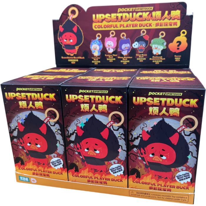 Upsetduck - Colourful Player Duck Vinyl Plush Blind Box