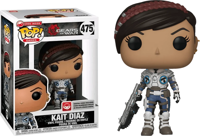 Gears of War - Funko Pop! Figure - Kait Diaz with Digital Code (475)