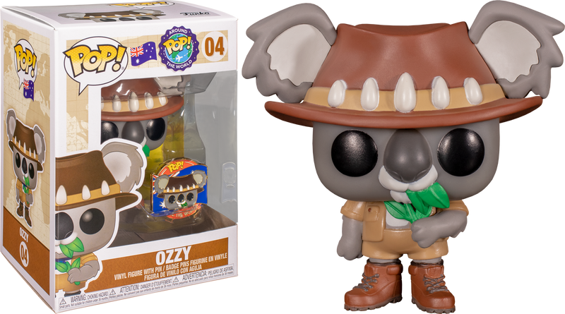 Around The World - Funko Pop! Figure - Ozzy with pin (04)