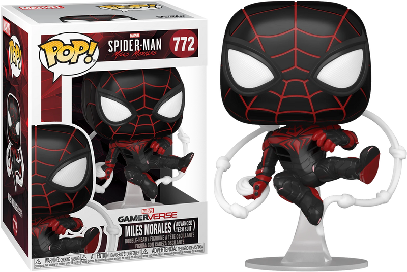 Marvel Spider-Man - Funko POP! Figure - Miles Morales Advanced Tech (772)