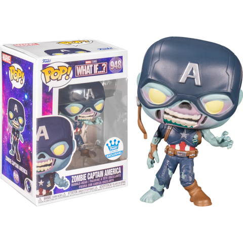 Zombie Captain America - Funko Pop! Marvel What If...? Funko Exclusive (948)