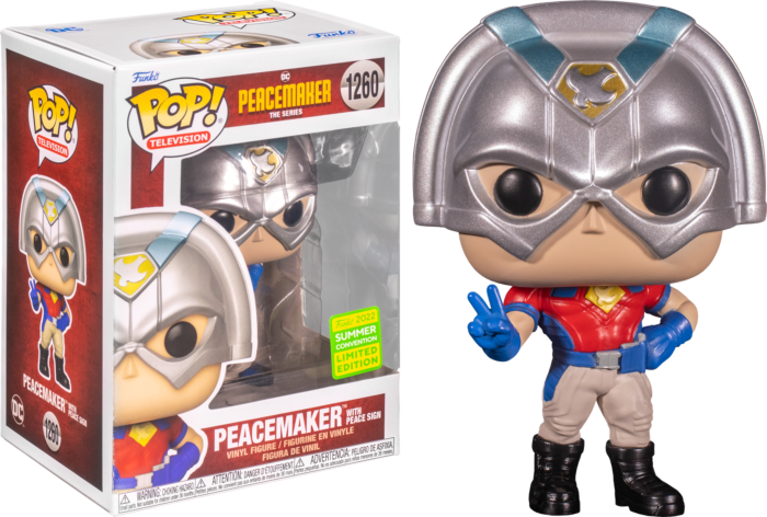 Peacemaker with Peace Sign - Funko Pop! DC Peacemaker the Series Funko Summer Con 2022 Limited Edition (1260)