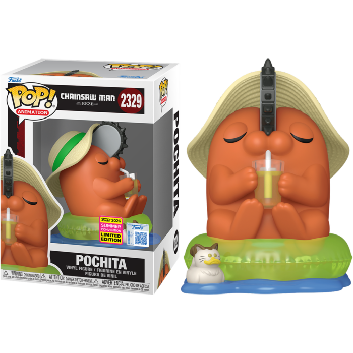 Chainsaw Man - Pochita on Floaty Pop!