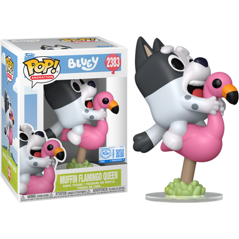 Bluey - Muffin Flamingo Queen Pop!