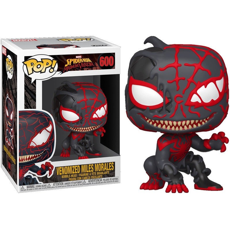 Venomized Miles Morales - Funko Pop! Marvel Spider-Man: Maximum Venom (600)