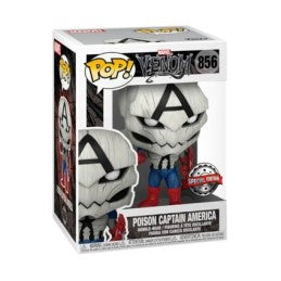 Poison Captain America - Funko Pop! Marvel Venom Special Edition (856)