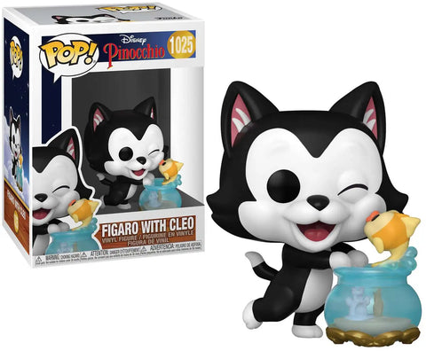 Disney Pinocchio - Funko Pop! Figure - Figaro with Cleo (1025)