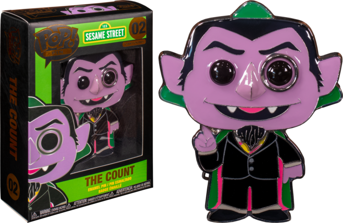 Sesame Street - 4" Pop! Enamel Pin asst