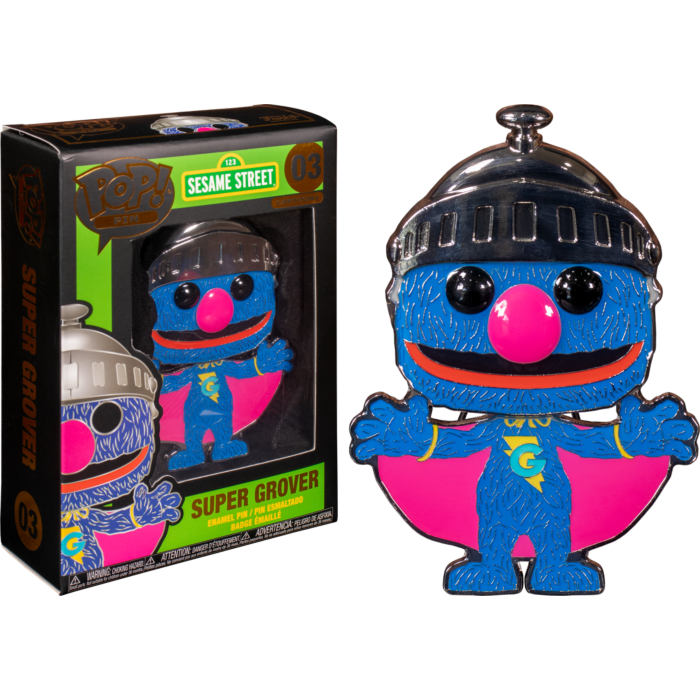 Sesame Street - 4" Pop! Enamel Pin asst
