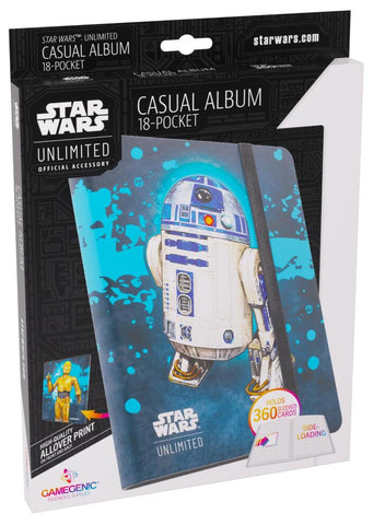 Star Wars Unlimited - 18 Pocket Album - C-3PO/R2-D2