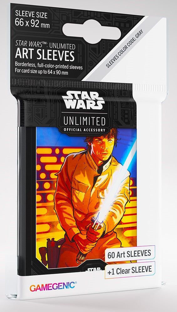 Star Wars Unlimited Art Sleeves - Luke Skywalker