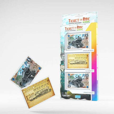 Ticket To Ride - Accessories - Europe Art Sleeves