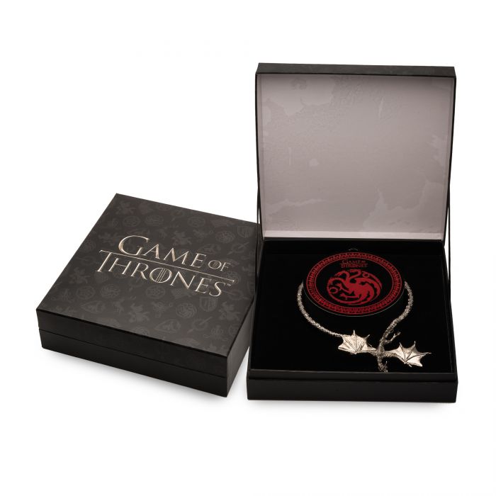 Game of Thrones Daenerys’ Flying Dragon Wrap Around Necklace+