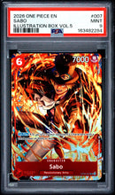 PSA 9 Sabo (OP05-007) [One Piece Promotion Cards] - slab photo