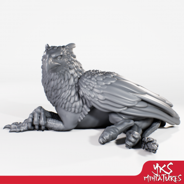 YKS Miniatures - Griffin - Laying (XL)