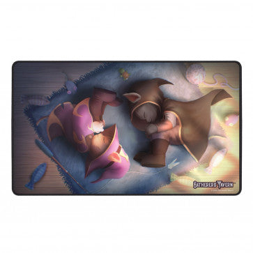 Gatherers Tavern - Domaru Playmat - Cinnamon Resting Rivals