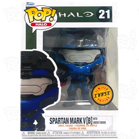 Halo - Funko POP! Figure - Spartan Mark V[B] CHASE (21)
