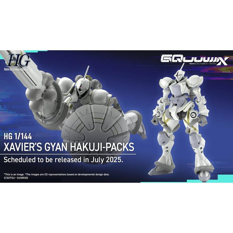 Bandai HG 1/144 Xavier's Gyan Hakuji-Packs