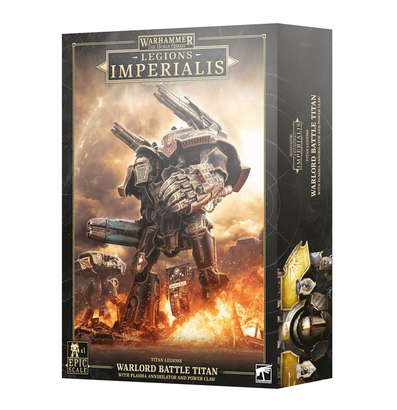 Legions Imperialis: Warlord Battle Titan w/ Plasma Annihilator & Power Claw