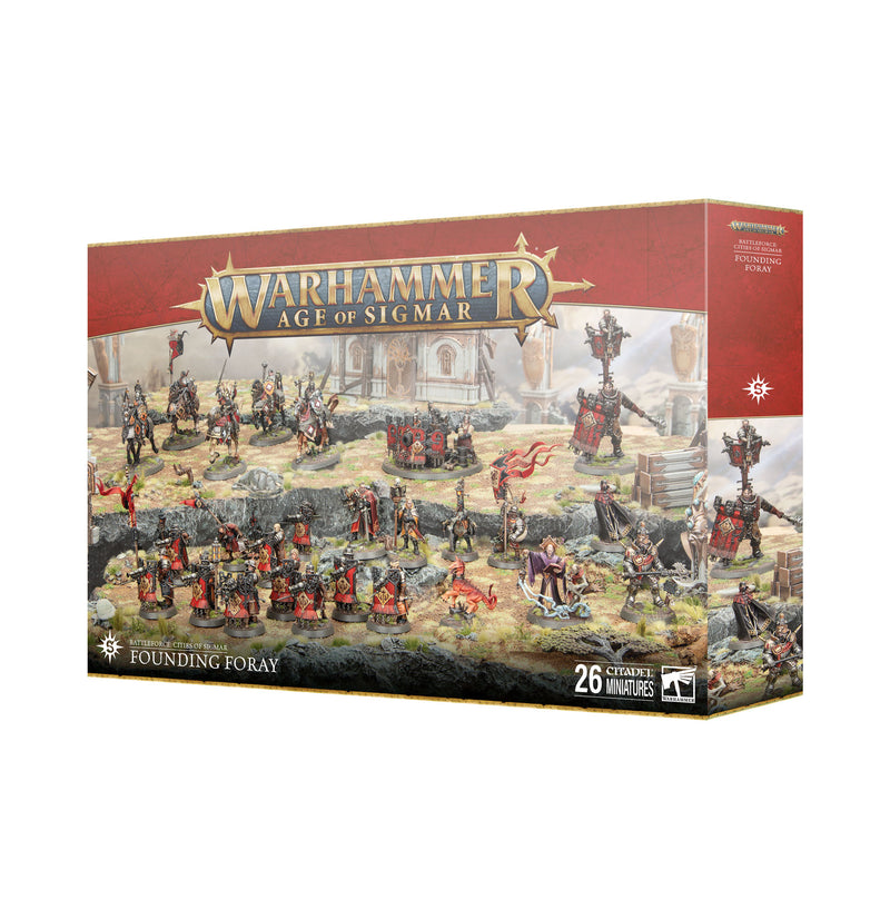 Age of Sigmar Battleforce: Cities Of Sigmar: Founding Foray (2024)