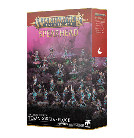 Spearhead: Disciples of Tzeentch: Tzaangor Warflock