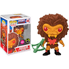 Grizzlor - Funko Pop! - Masters of the Universe Popcultcha Exclusive FLOCKED (40)