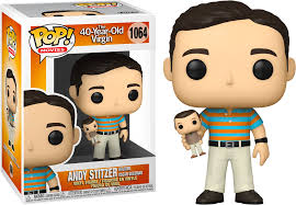 40 Year Old Virgin - Andy Stitzer holding oscar goldman Funko Pop! Figure (1064)