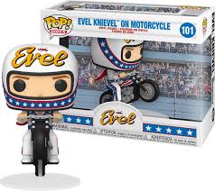 Evel Knievel - Funko POP! Figure - On  Motorcycle (101)