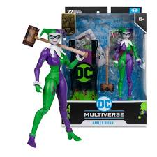 DC Multiverse 7" Figure - Harley Quinn (DC Classic)(Jokerized) (Gold Label)