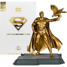 DC Multiverse 7" Figure - Superman With Eagle (Gold/Bronze)(Gold Label)