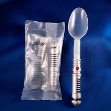 Kellogs Star Wars Lightsaber spoon