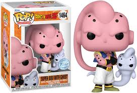 Dragon Ball Z - Funko Pop! Figure - Super Buu with Ghost Special Edition GLOW CHASE (1464)