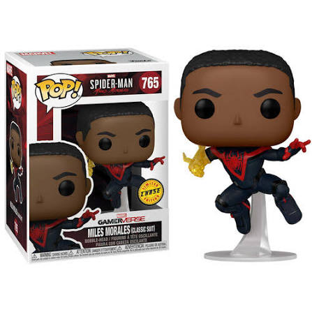 Marvel Spider-Man - Funko POP! Figure - Miles Morales (Classic Suit) CHASE (765)