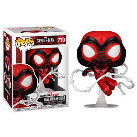 Marvel Spider-Man - Funko POP! Figure - Miles Morales Crimson Cowl Suit (770)