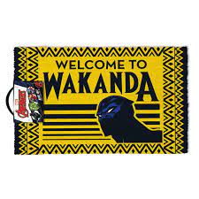 Black Panther - Welcome To Wakanda - Doormat