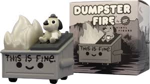 100% Soft - Lil' Dumpster Fire / This Is Fine Newsprint Edition