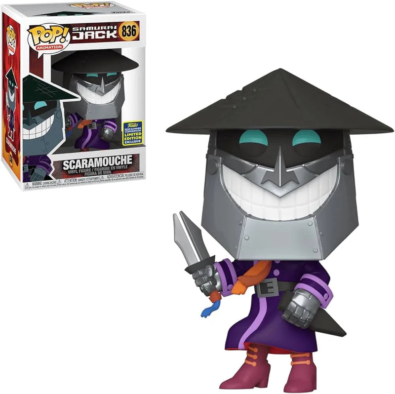Samurai Jack - Funko Pop! Figure - Scaramouche 2020 Summer Con Exclusive (836)