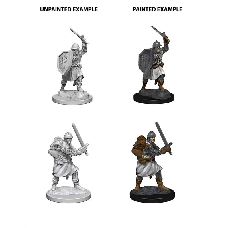 Pathfinder Deep Cuts Unpainted Miniatures - Infantrymen