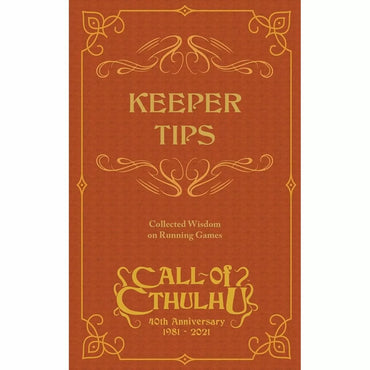Call of Cthulhu RPG - Keeper Tips Book