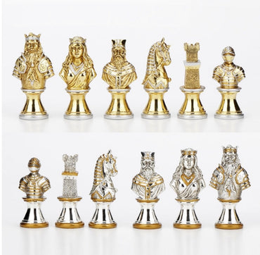 Dal Rossi Warriors Resin Chess Set